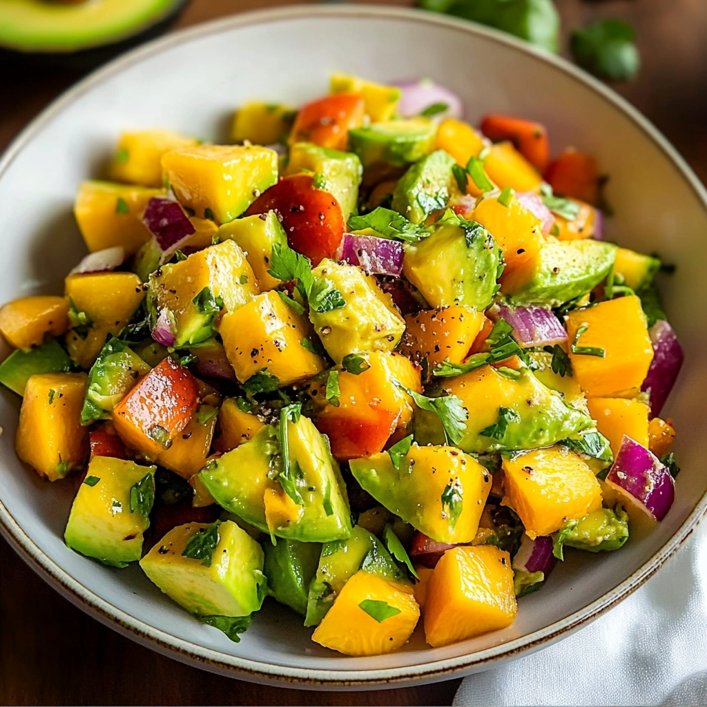 Avocado and Mango Salad: A Refreshing Taste of Summer That Everyone Will Love
