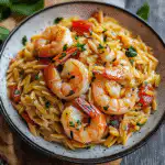 One-Pot Shrimp Orzo: A Quick Mediterranean Delight