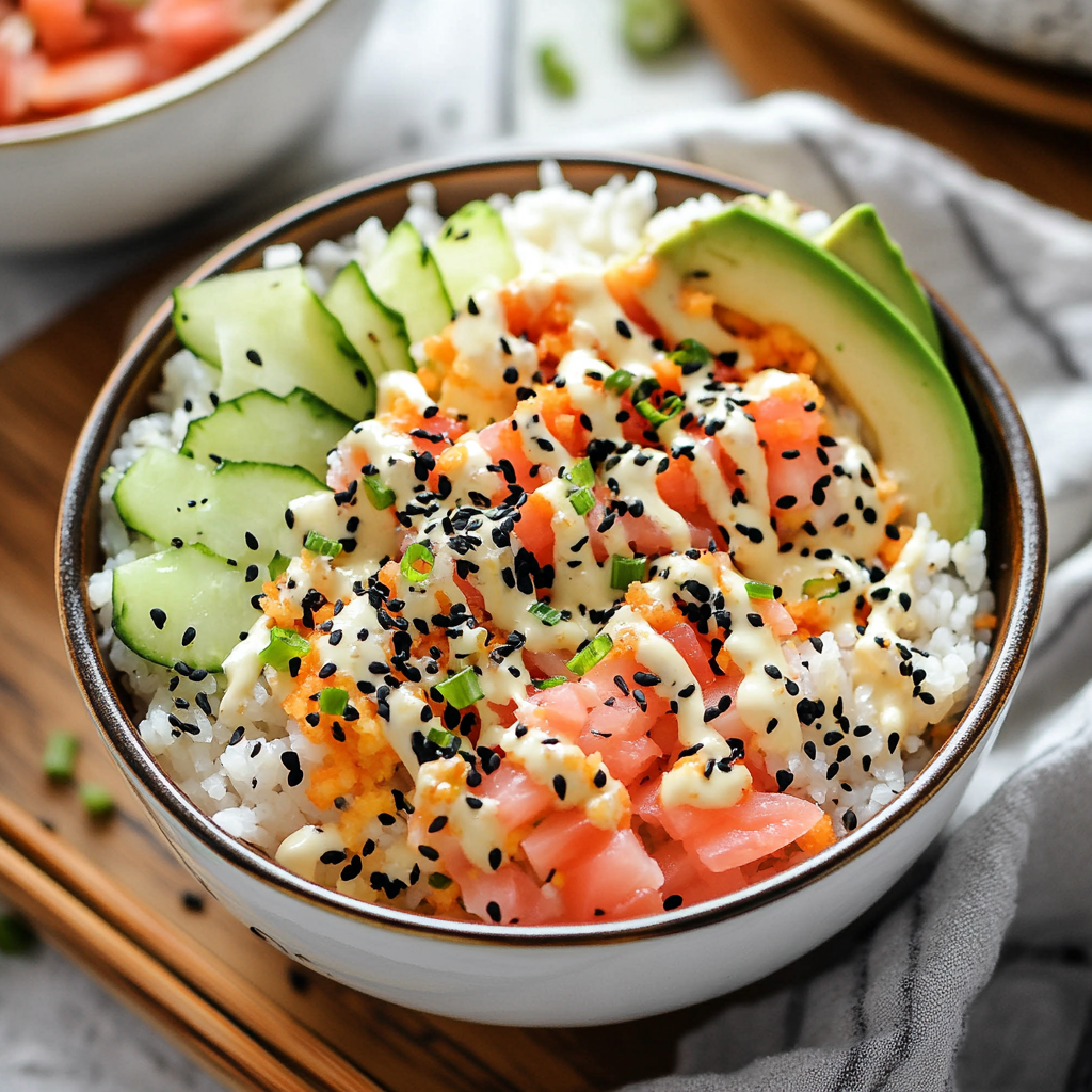 California Roll Sushi Bowls Recipe: Quick, Flavorful &amp; Foolproof