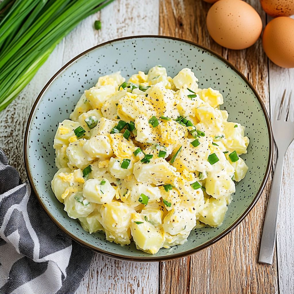 Classic Potato Salad with Eggs