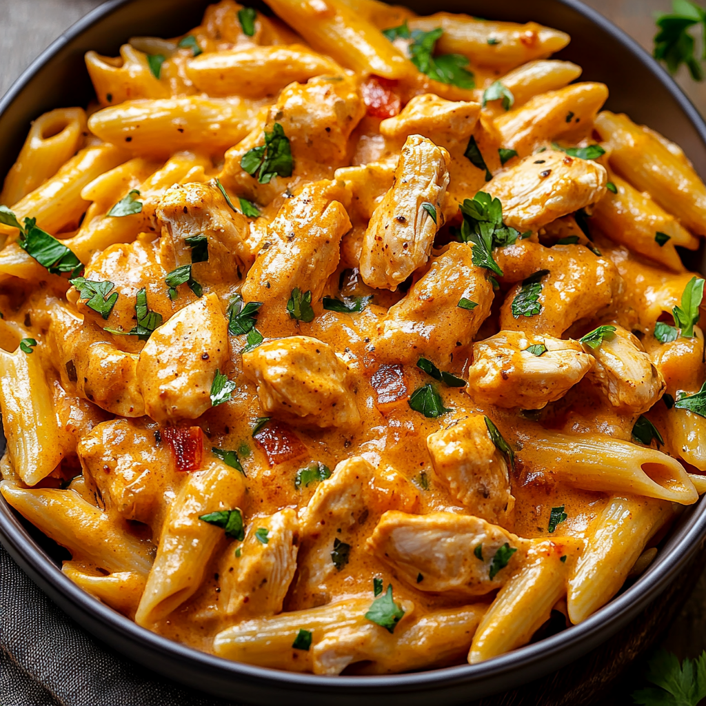 Best Cowboy Butter Chicken Pasta – Creamy Garlic Dinner Recipe (Easy &amp; Flavorful)