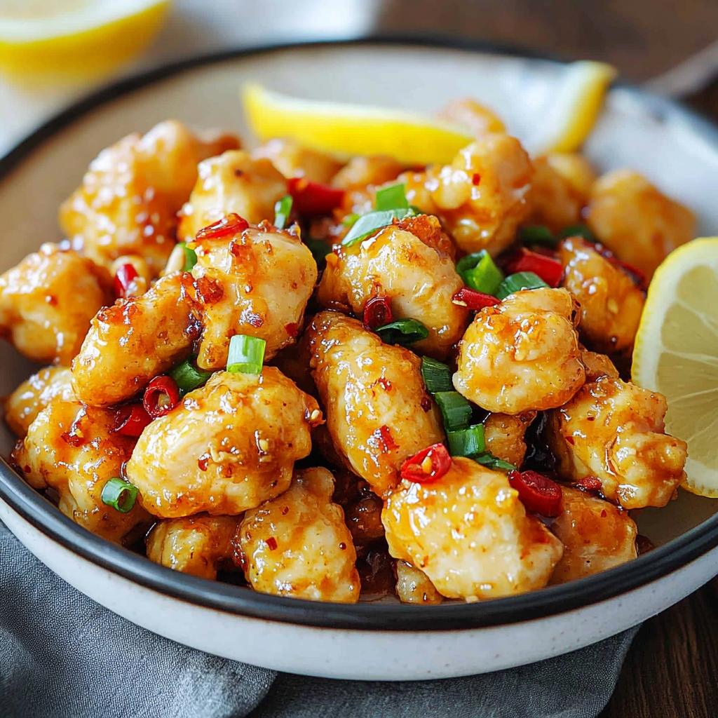 Chinese Lemon Chicken