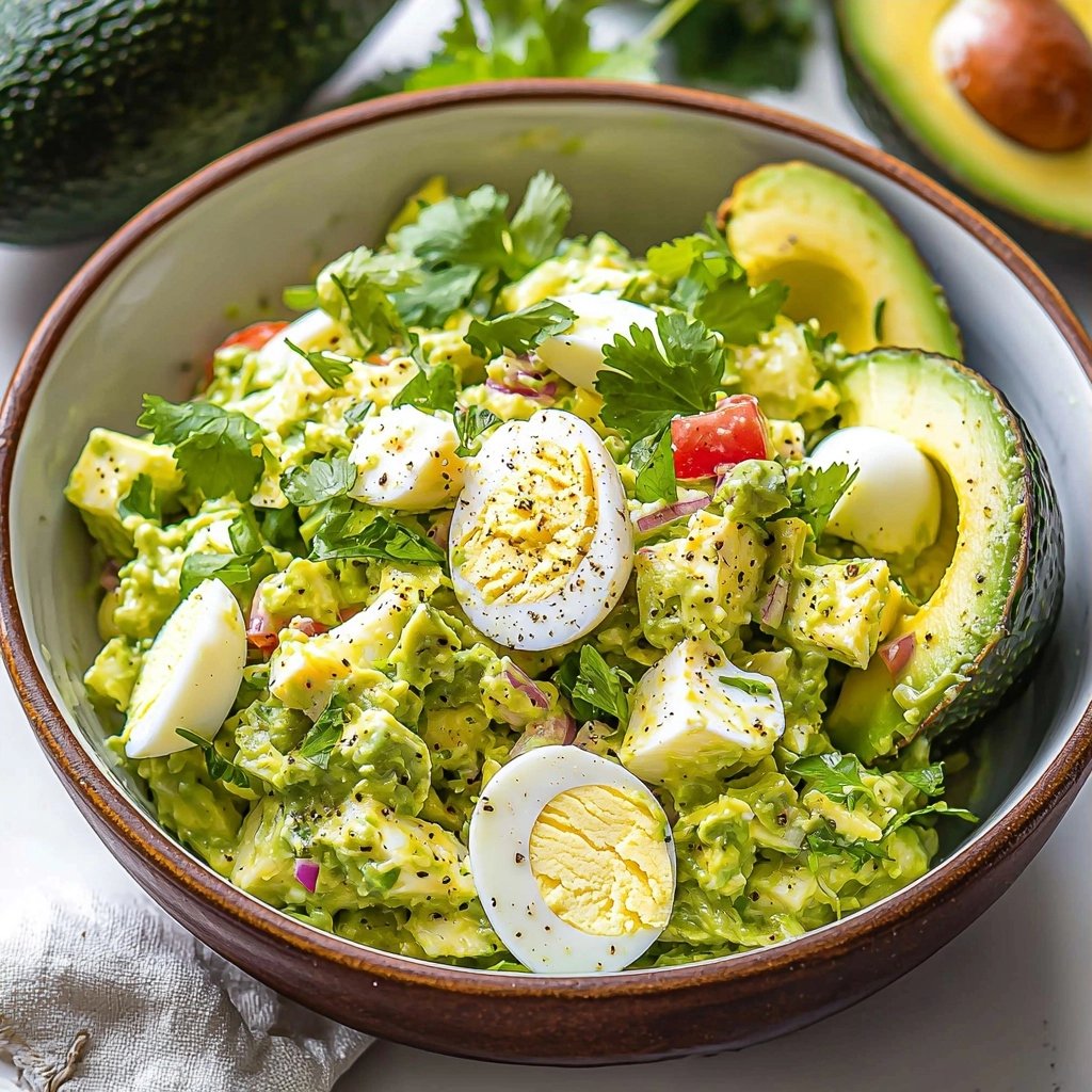 High Protein Avocado Egg Salad (10-Min Mayo-Free Recipe)