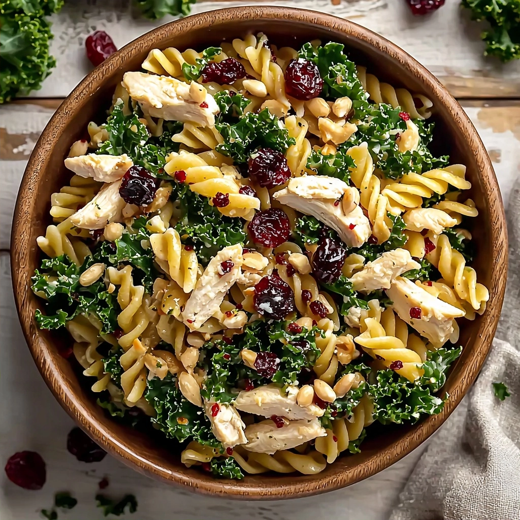 Cranberry Kale Chicken Pasta Salad: A Flavorful NYC Kitchen Favorite