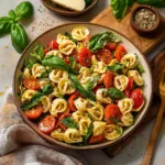 The Best Tortellini Caprese Salad