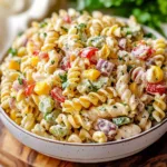 The Ultimate Creamy Pasta Salad