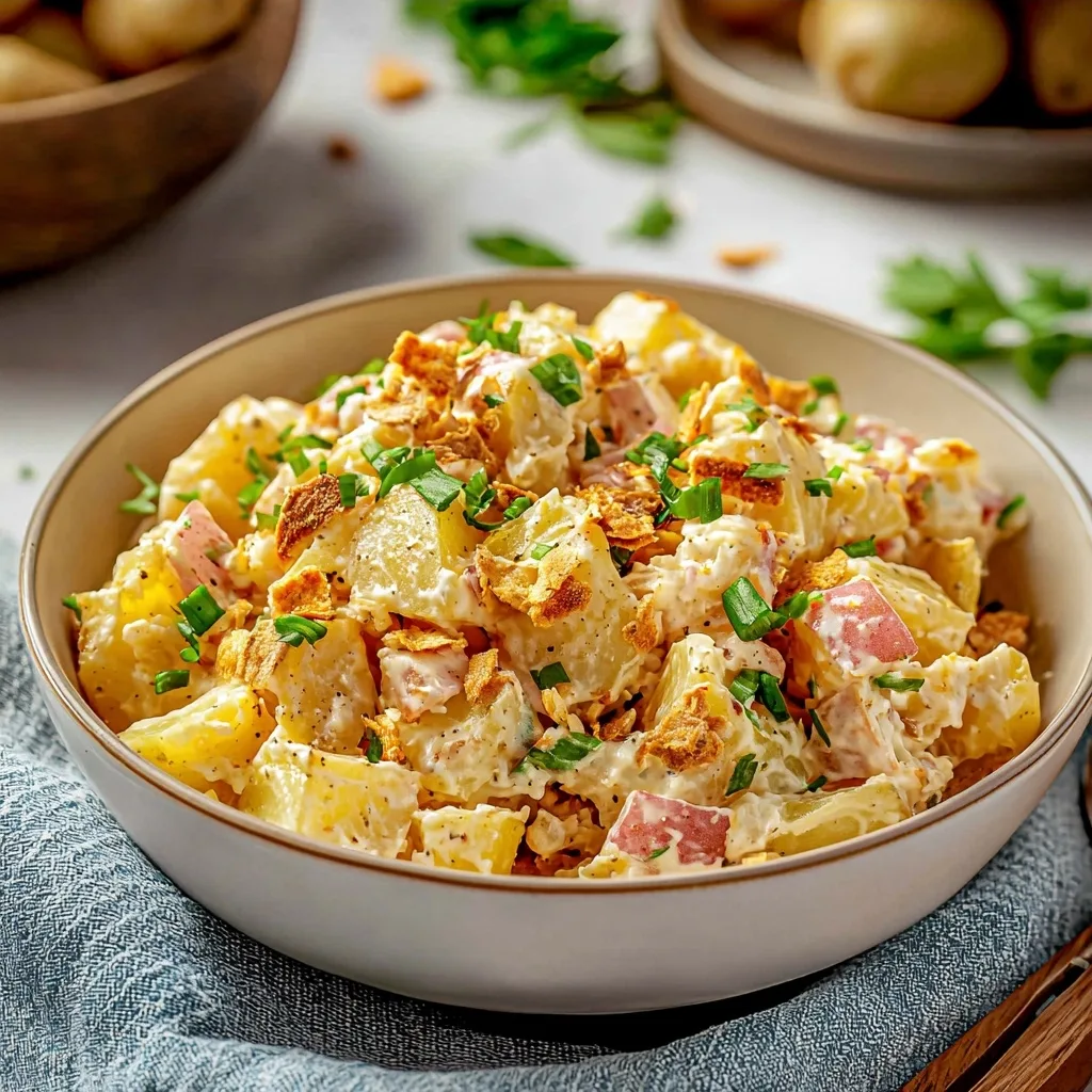 The Ultimate Loaded Potato Salad Your Friends Will Rave About