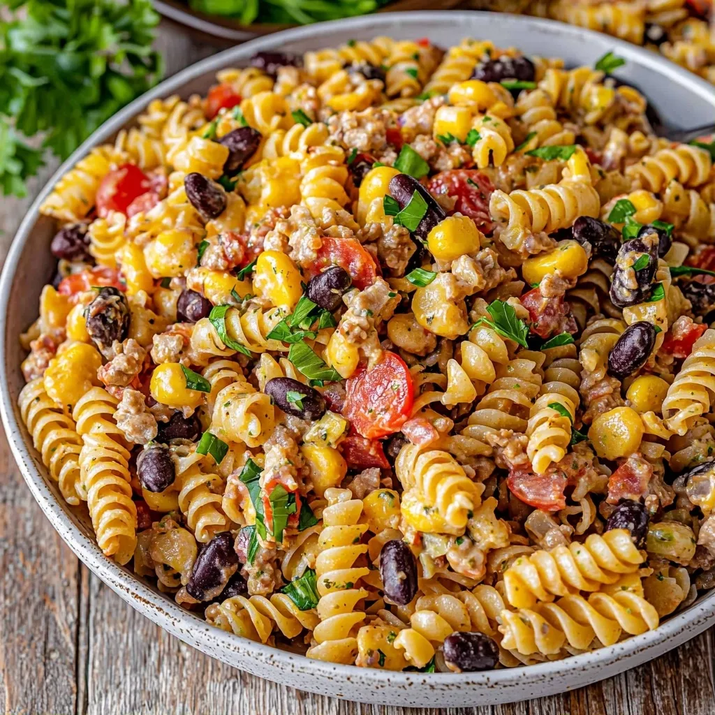 The Best Cowboy Pasta Salad