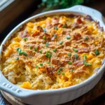 Cheesy Crack Chicken Casserole