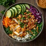 Thai Peanut Chicken Buddha Bowl: Your Ultimate Weeknight Meal