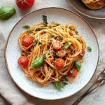 Burst Cherry Tomato Pasta: The 20-Minute Miracle