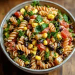 Irresistible Cowboy Caviar Pasta Salad