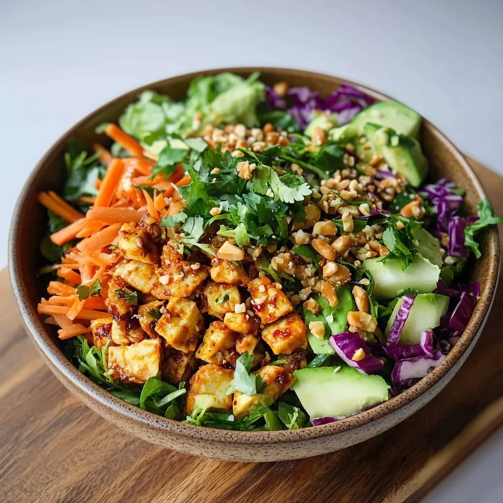 Anti-Inflammatory Egg Roll In A Bowl Salad