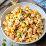 Easy Buffalo Chicken Pasta Salad