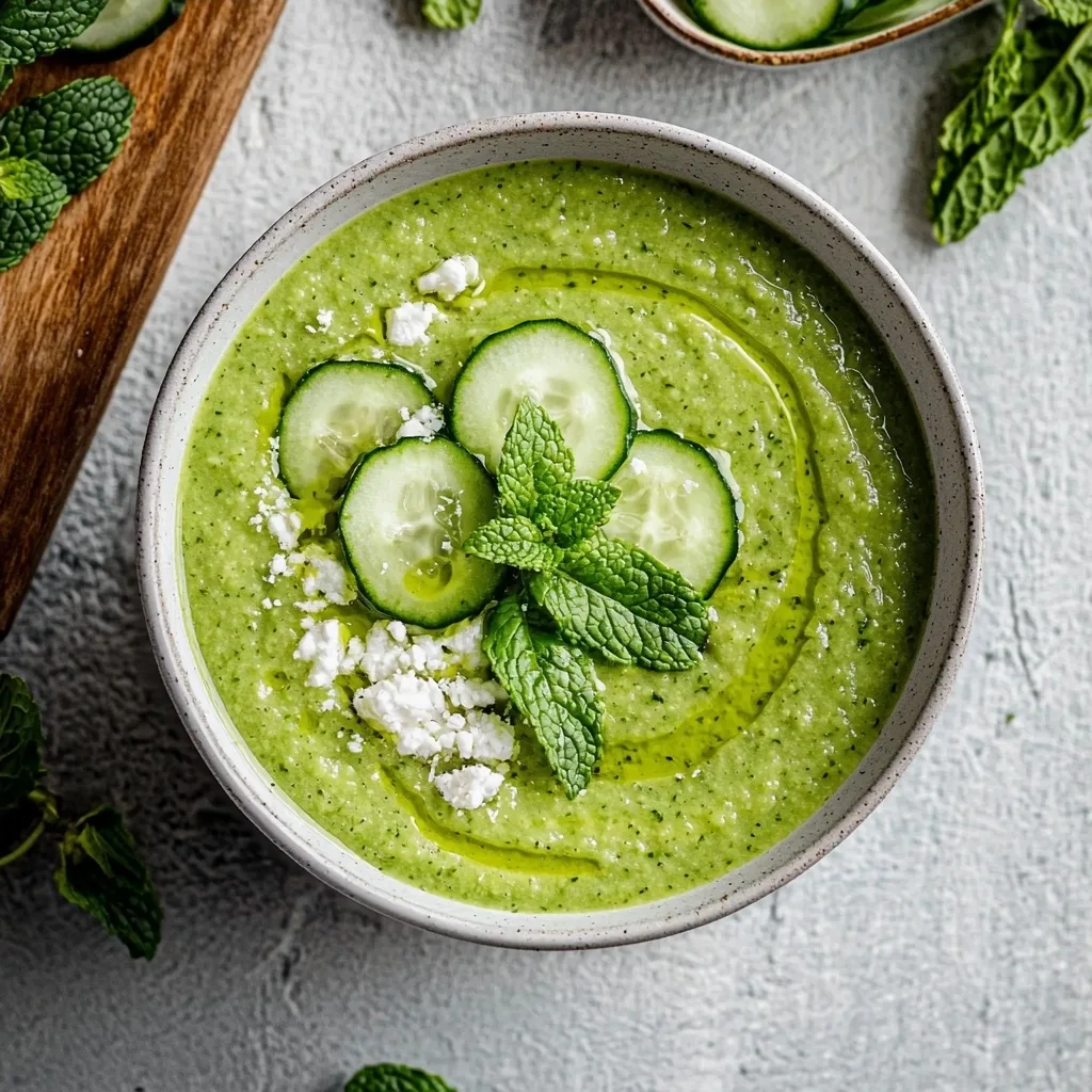 Cucumber Mint Gazpacho Soup: Your Ultimate Summer Refresher