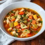 Hearty Chicken Vegetable Soup Recipe