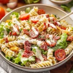 BLT Pasta Salad with Ranch Dressing