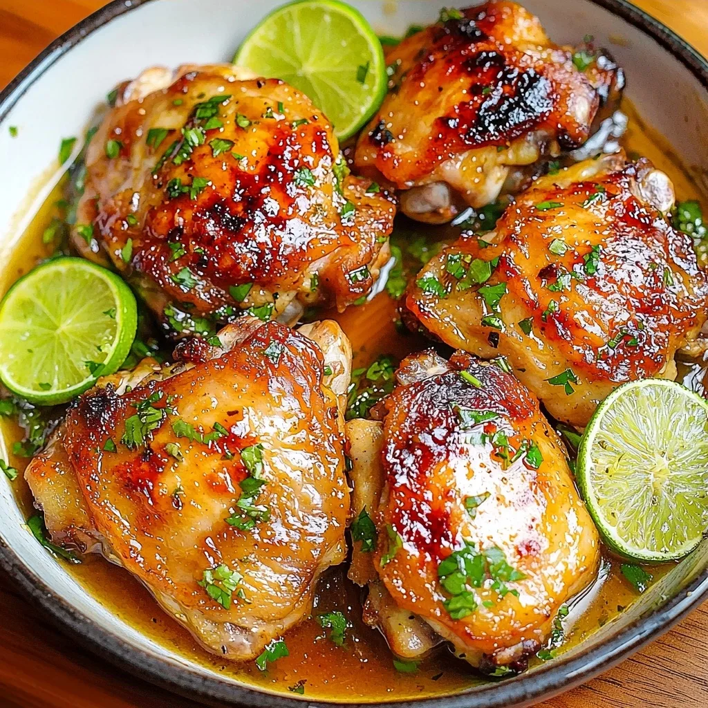 Honey Lime Chicken Thighs: The Easiest Weeknight Dinner Ever