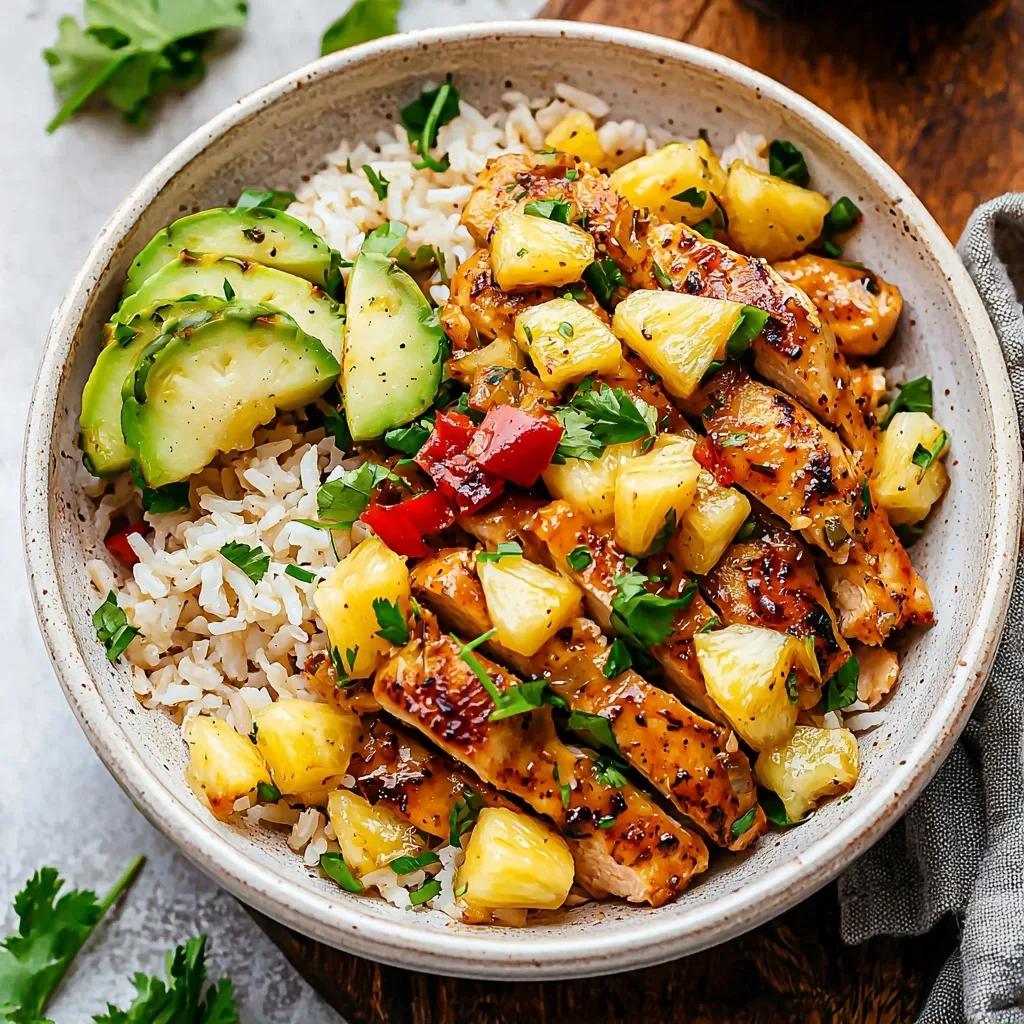 The Best Pineapple Chicken And Rice