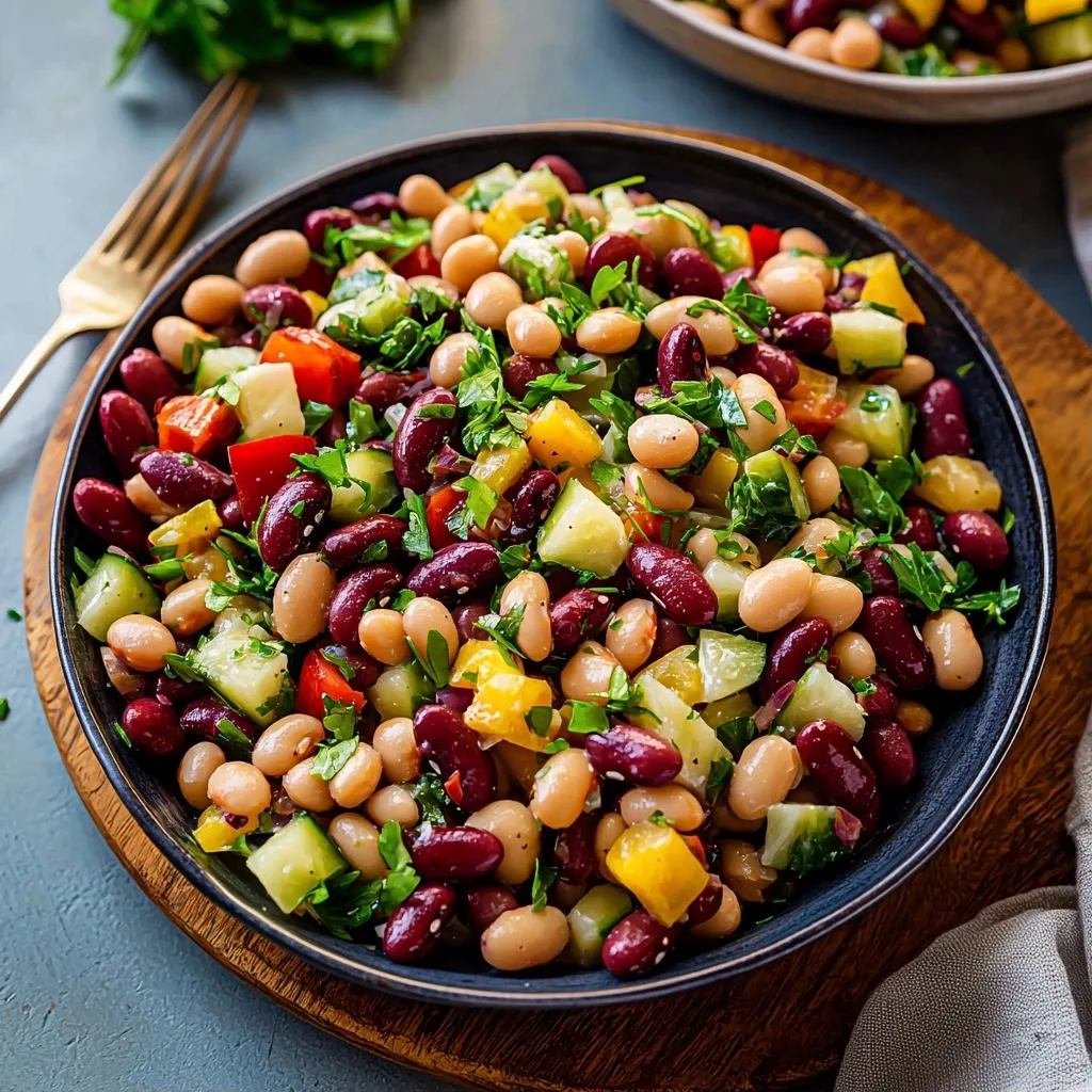 The Best Mediterranean Bean Salad