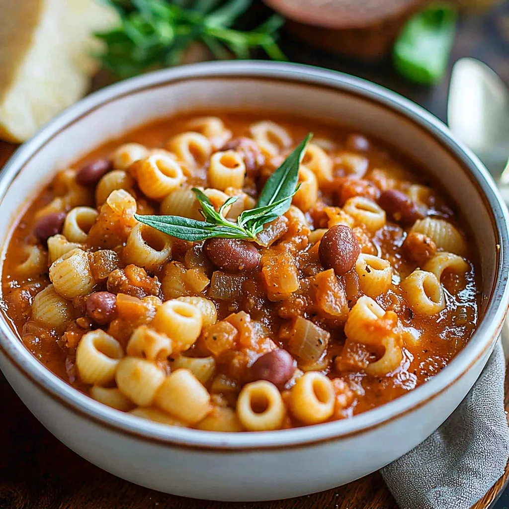 Authentic Italian Pasta e Fagioli: Your New Comfort Food Favorite