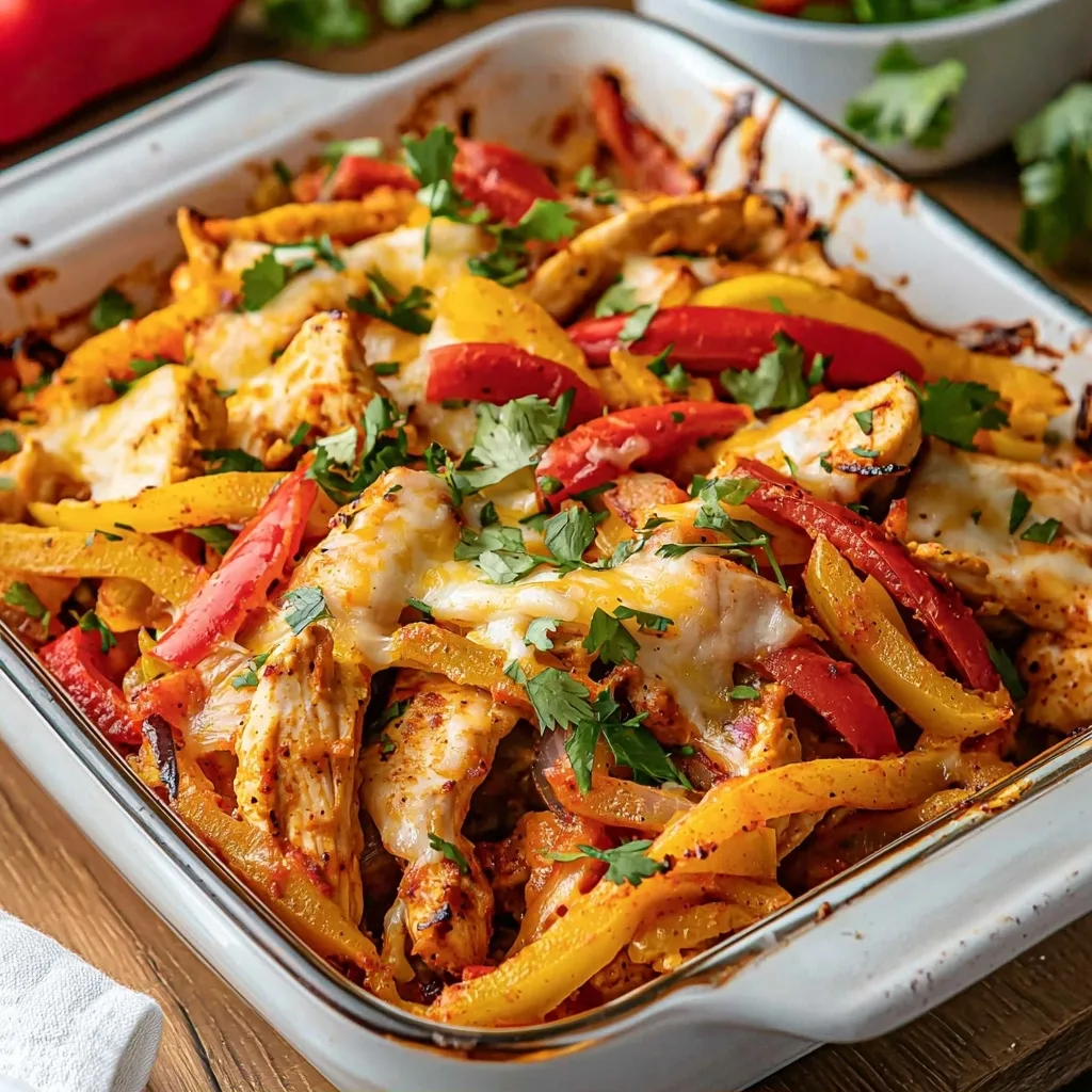 Easy Chicken Fajita Casserole: A Weeknight Dinner Hero