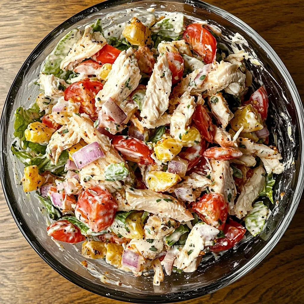 Italian Grinder Chicken Salad: A Tangy Twist on a Deli Classic