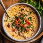 Low Carb Cheeseburger Soup