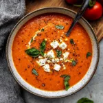 Tomato Feta Soup: A Creamy, Tangy Delight