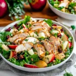Chicken Harvest Salad with Apples