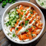Buffalo Chicken Cottage Cheese Bowl