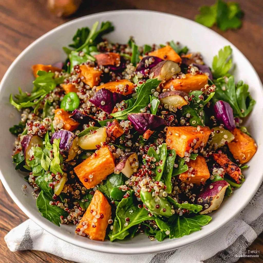 Sweet Potato Quinoa Salad