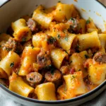 Cozy Butternut Squash and Sausage Pasta