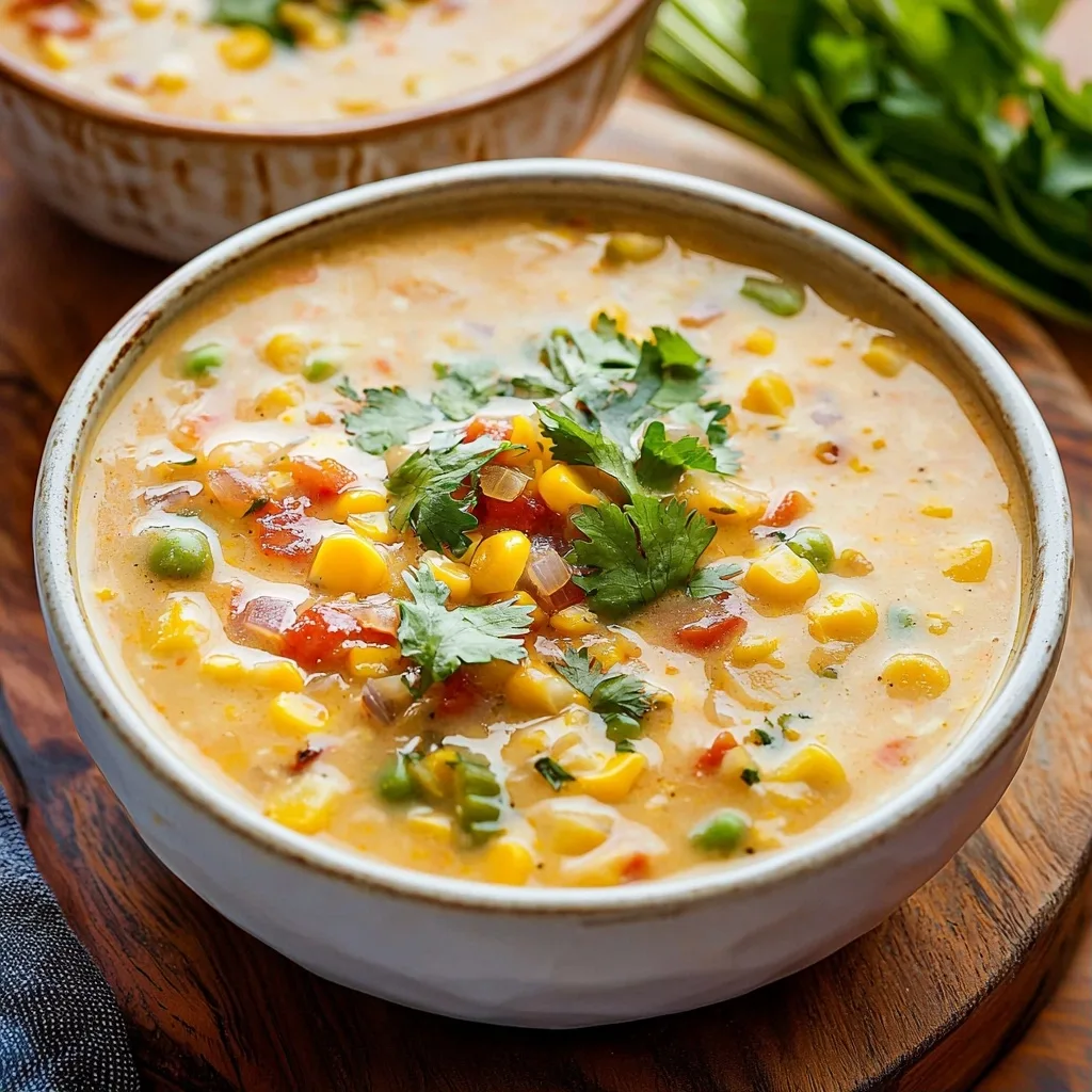 Southwestern Corn Chowder: A Cozy Bowl of Sunshine