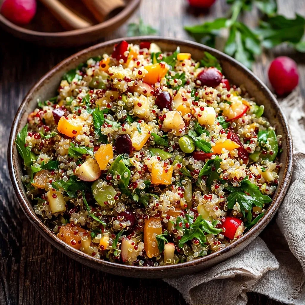 Harvest Quinoa Salad: A Vibrant Fall Delight