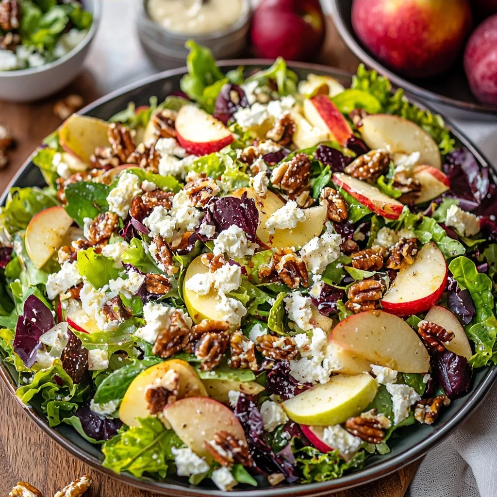 Fall Harvest Salad with Apple Cider Vinaigrette: A Taste of Autumn