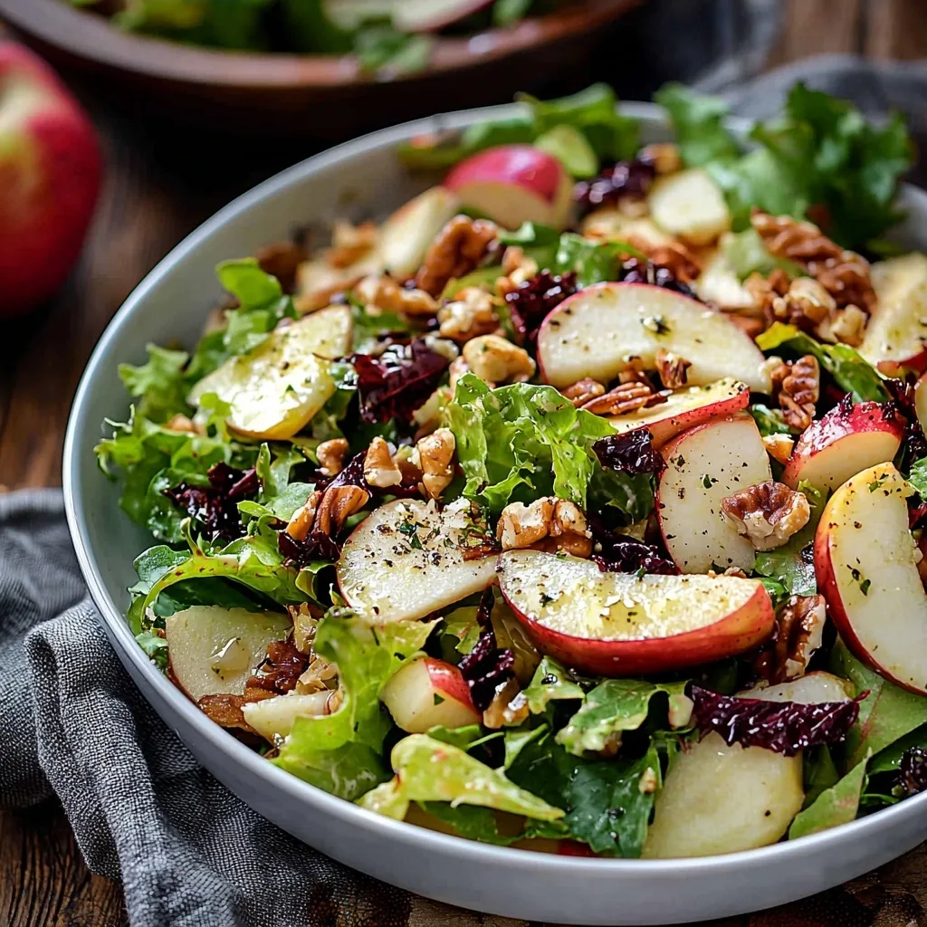 The Ultimate Apple Harvest Salad: Crispy, Sweet, and Simply Delicious