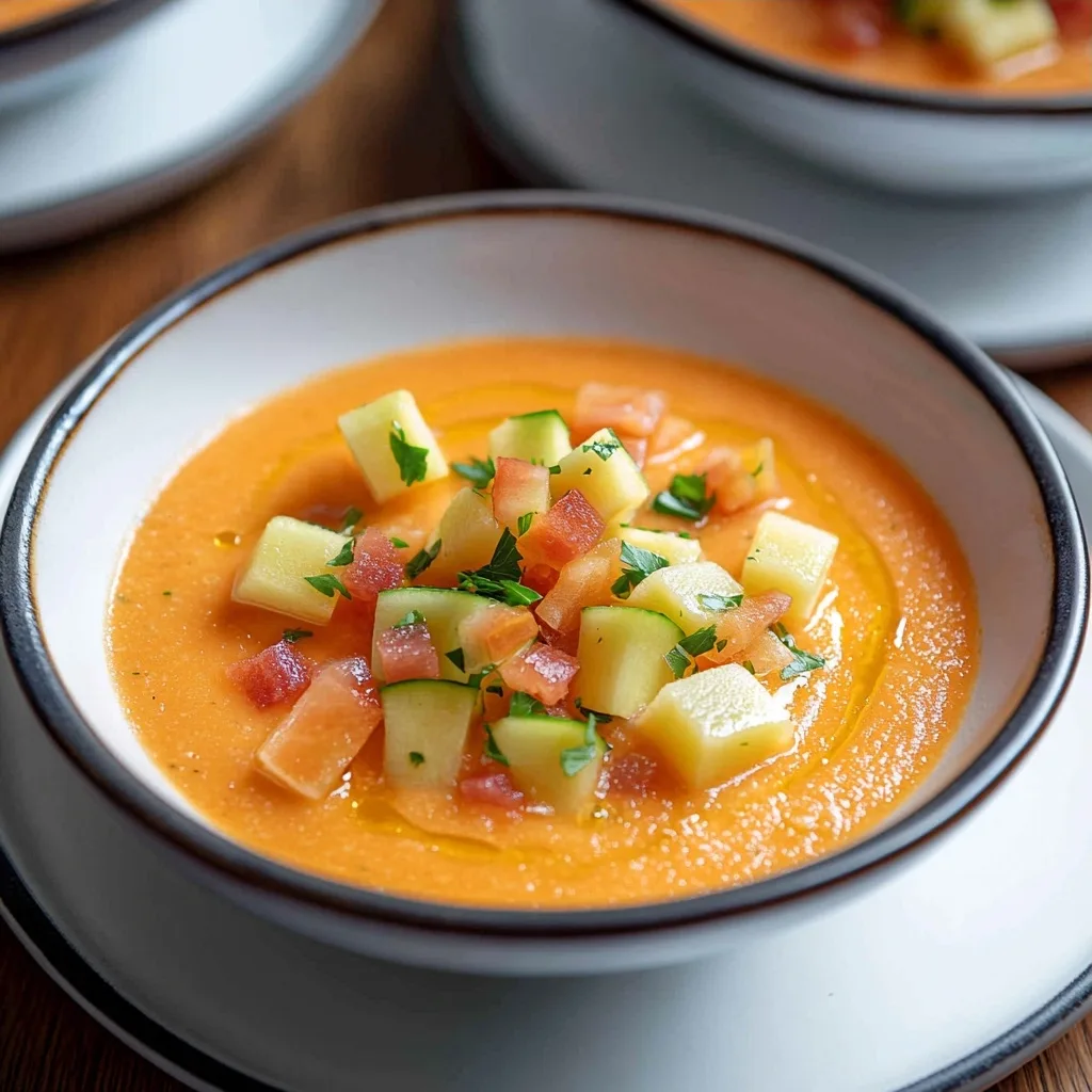 Refreshing Melon Gazpacho Recipe: A Taste of Summer