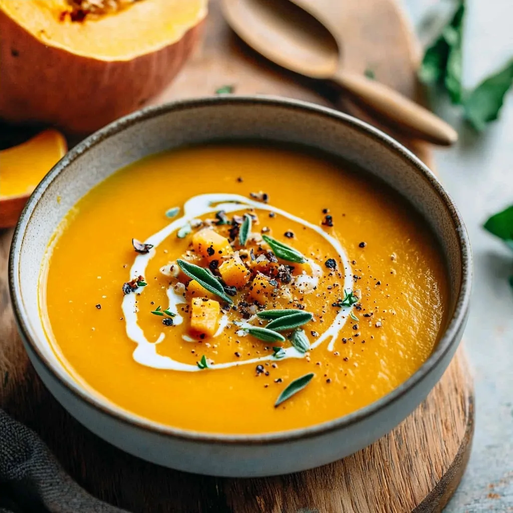 Roasted Butternut Squash Soup