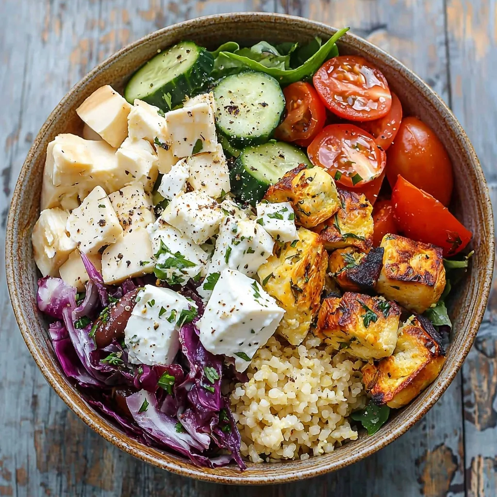 Greek Meze Power Bowl