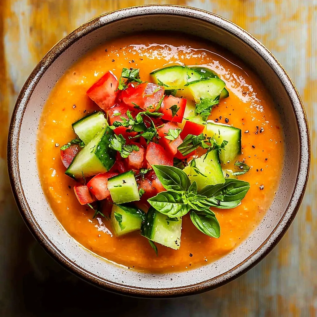 Tomato and Melon Gazpacho: The Perfect Summer Soup
