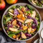 Fall Harvest Salad with Easy Apple Vinaigrette Recipe