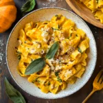 Easy Creamy Gluten-free Pumpkin Pasta