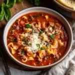 One-pot Lasagna Soup