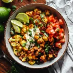 Roasted Cauliflower Burrito Bowls