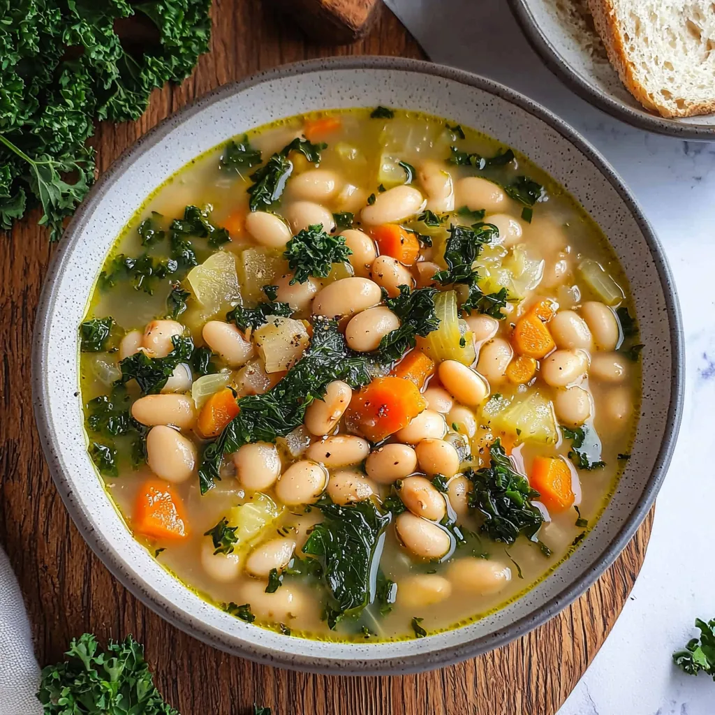 The Best Tuscan White Bean Soup