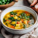 Anti-Inflammatory Veggie Soup with Turmeric