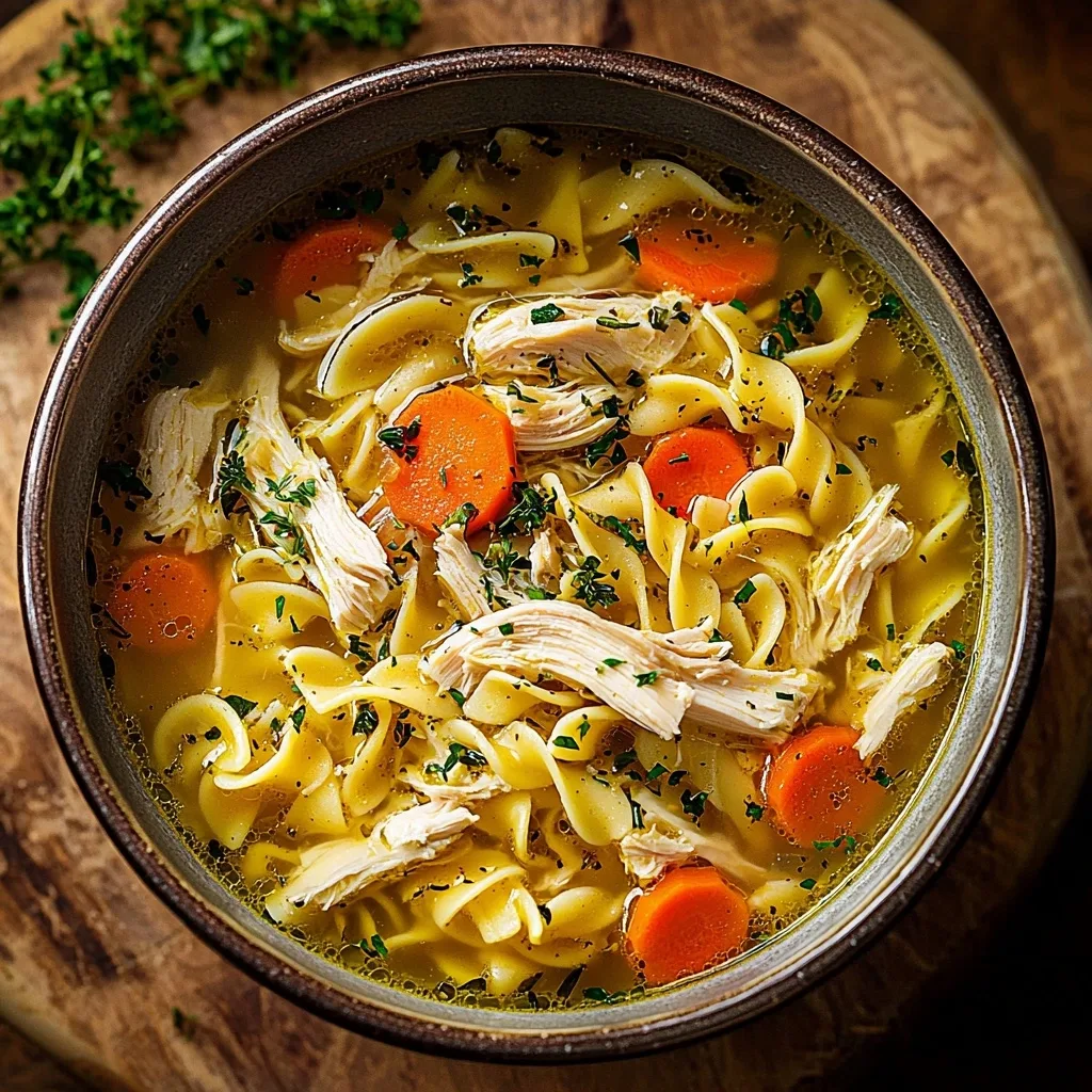 Easy Homemade Chicken Noodle Soup