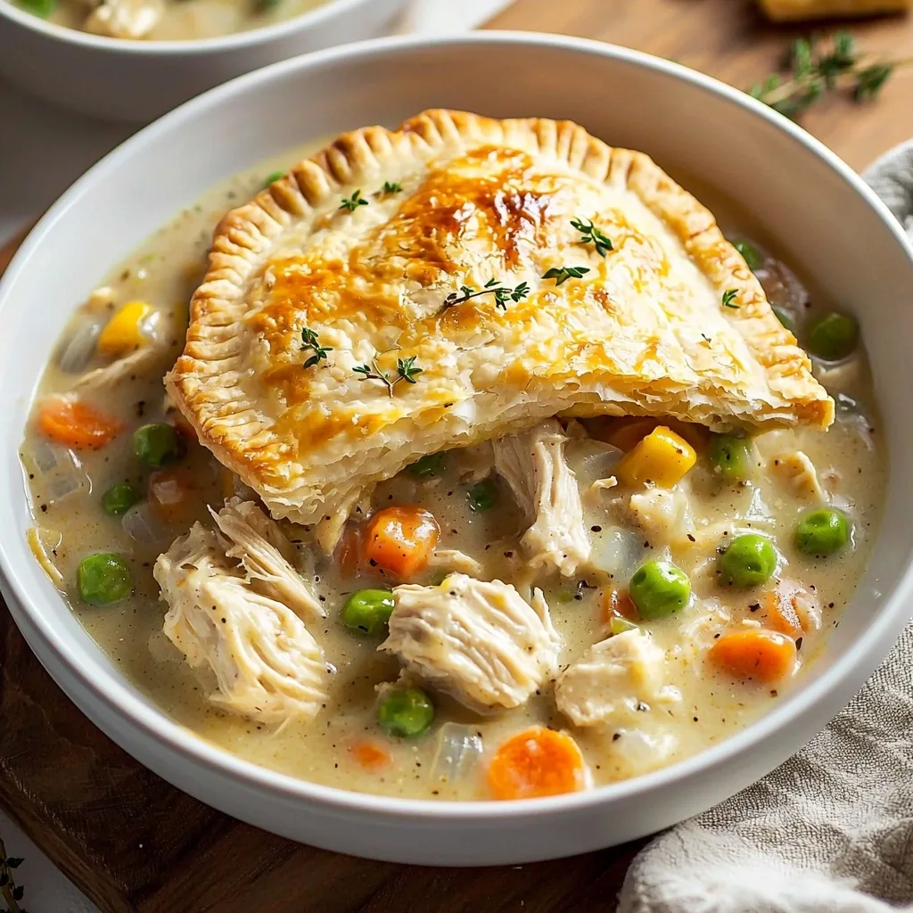 Crock Pot Chicken Pot Pie