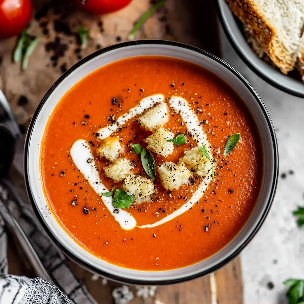 Creamy Vegan Tomato Soup